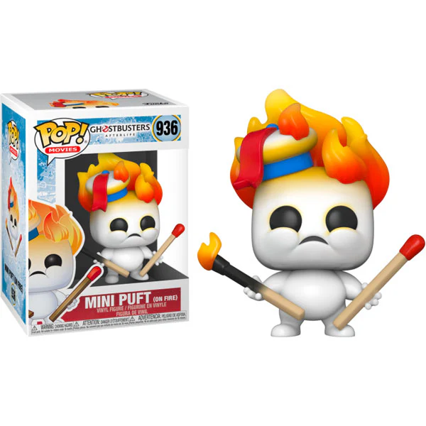 Ghostbusters: Afterlife - Mini Puft on Fire Pop! Vinyl - Image 3