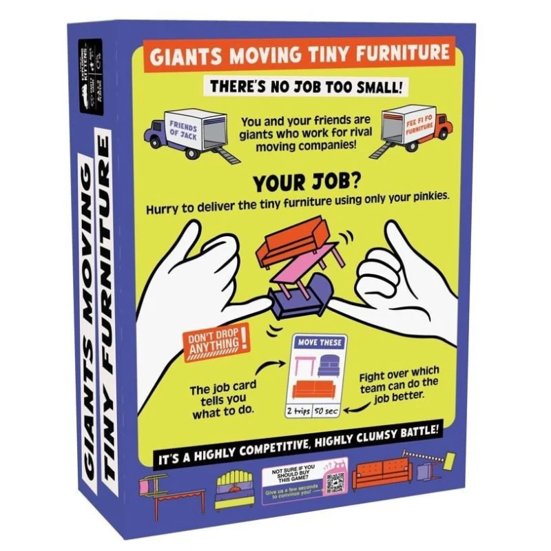 Giants Moving Tiny Furniture (By Exploding Kittens) - Image 2