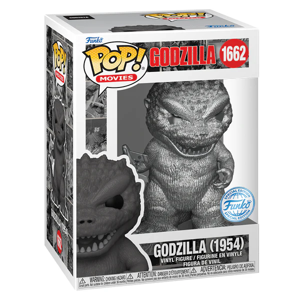 Godzilla (1954) - Godzilla Platinum 70th Anniversary Metallic US Exclusive Pop! Vinyl - Image 2