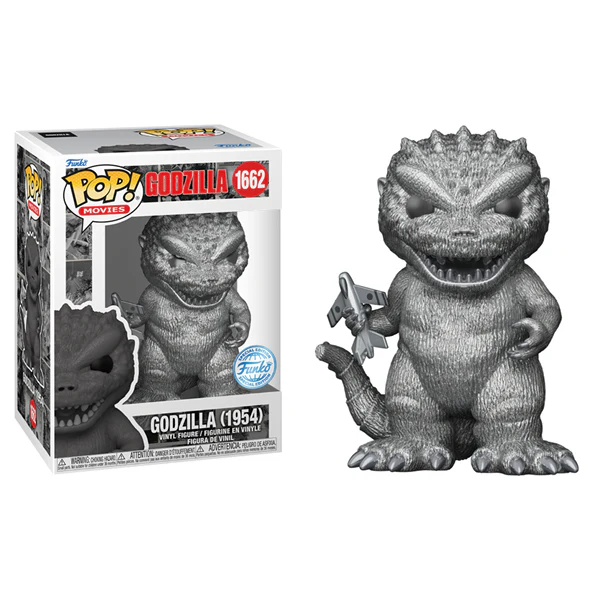 Godzilla (1954) - Godzilla Platinum 70th Anniversary Metallic US Exclusive Pop! Vinyl - Image 3