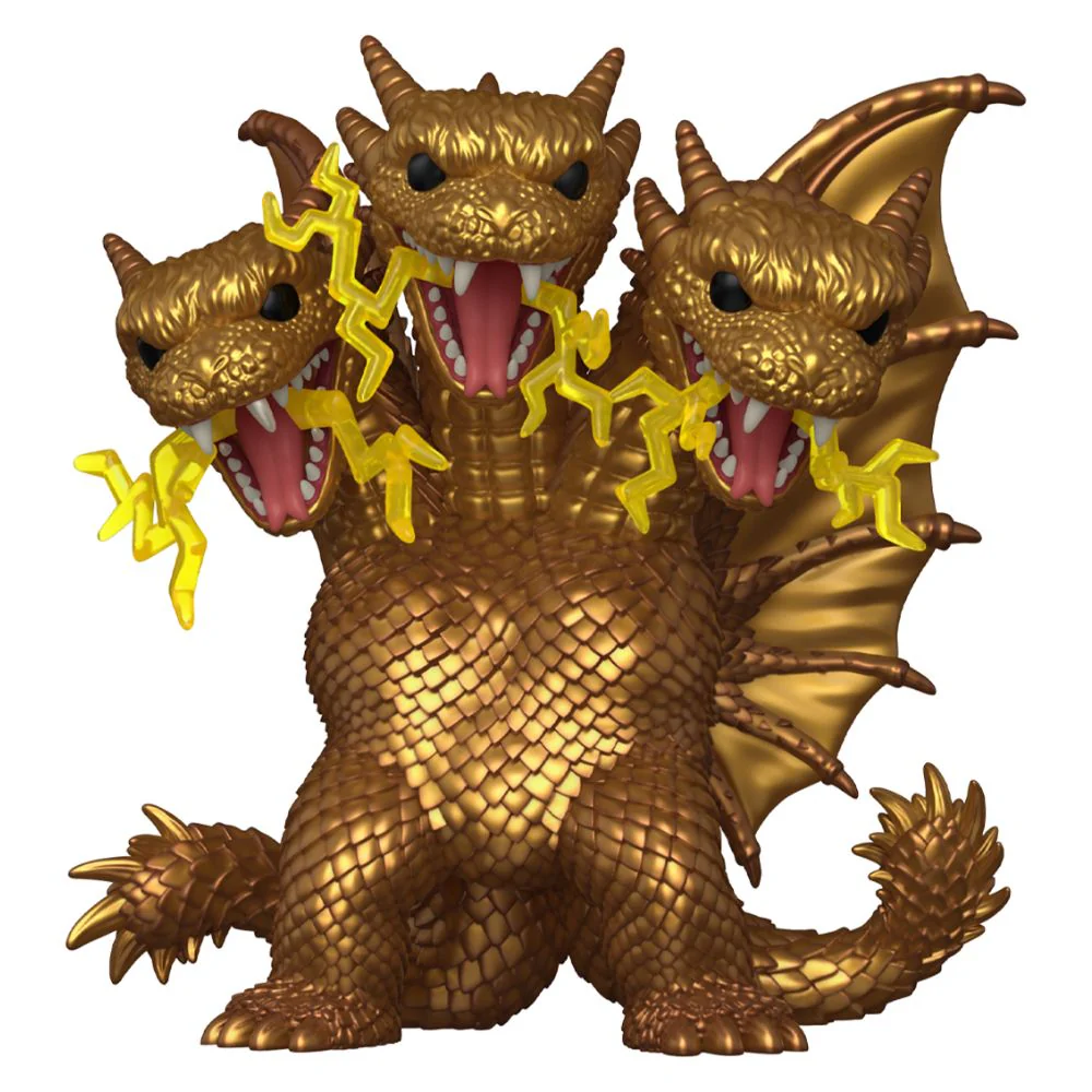 Godzilla - Ghidora (Electric) 6 Inch US Exclusive Pop! Vinyl - Image 3
