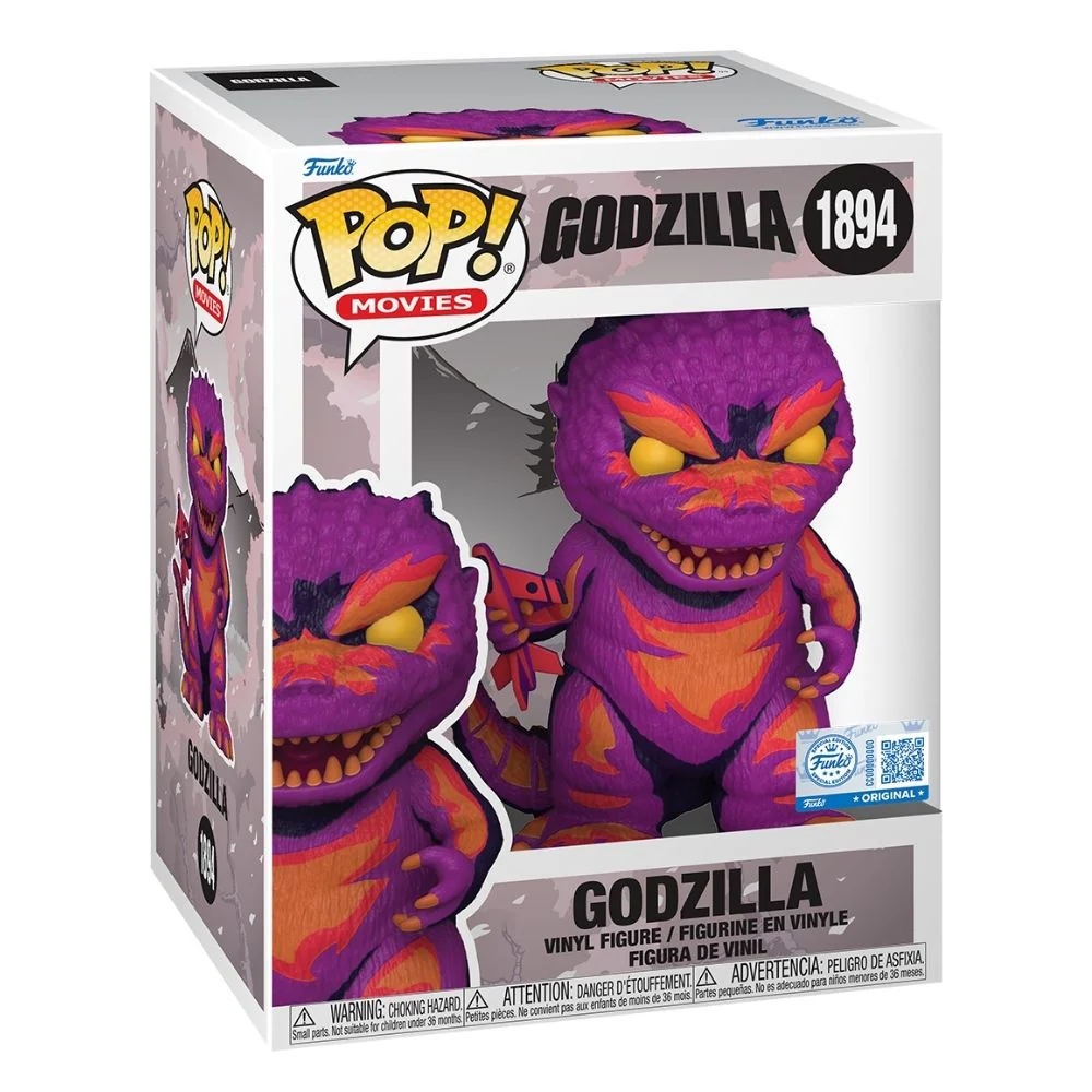 Godzilla: Retro Futurism - Godzilla (Pink) Pop! Premium - Image 2