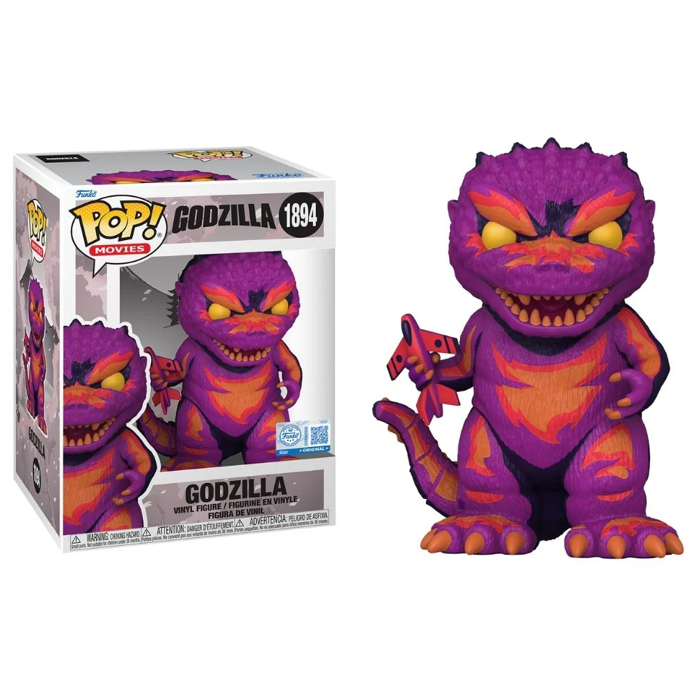 Godzilla: Retro Futurism - Godzilla (Pink) Pop! Premium - Image 3