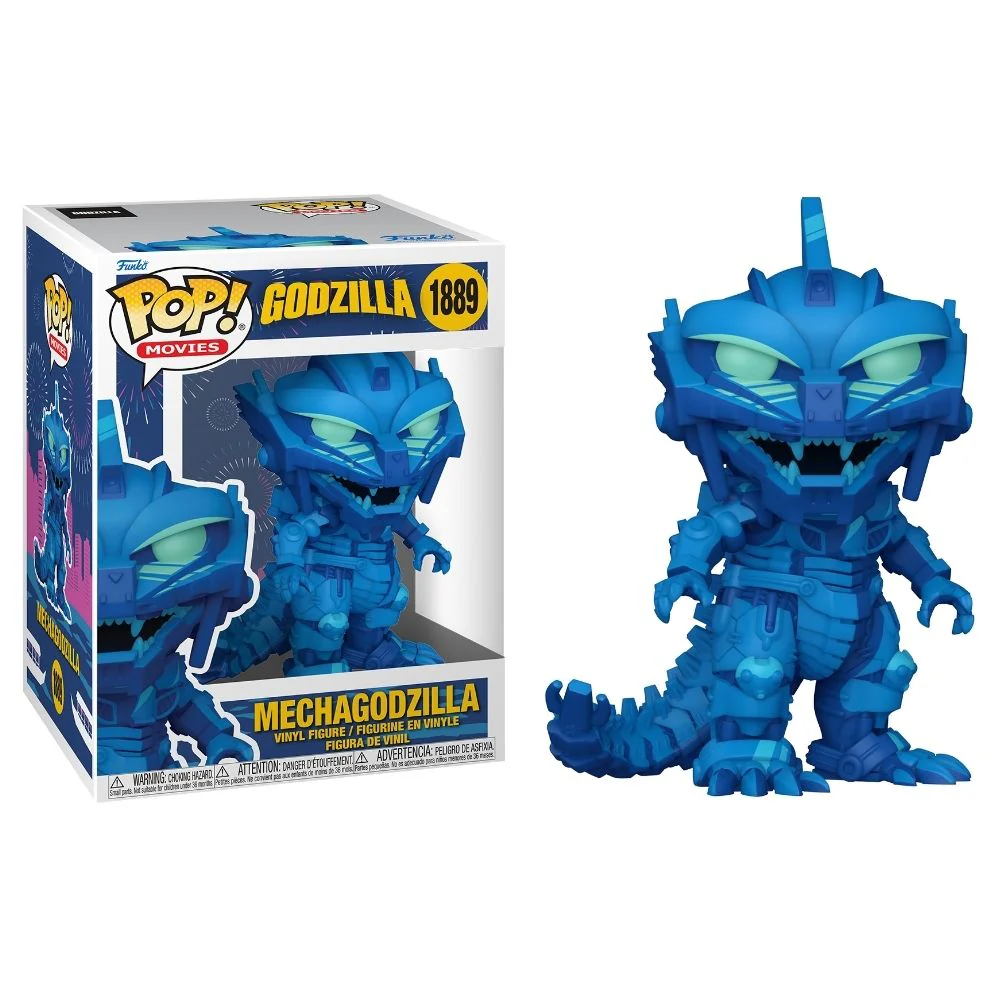 Godzilla: Retro Futurism - Mechagodzilla (Blue) Pop! Premium - Image 3