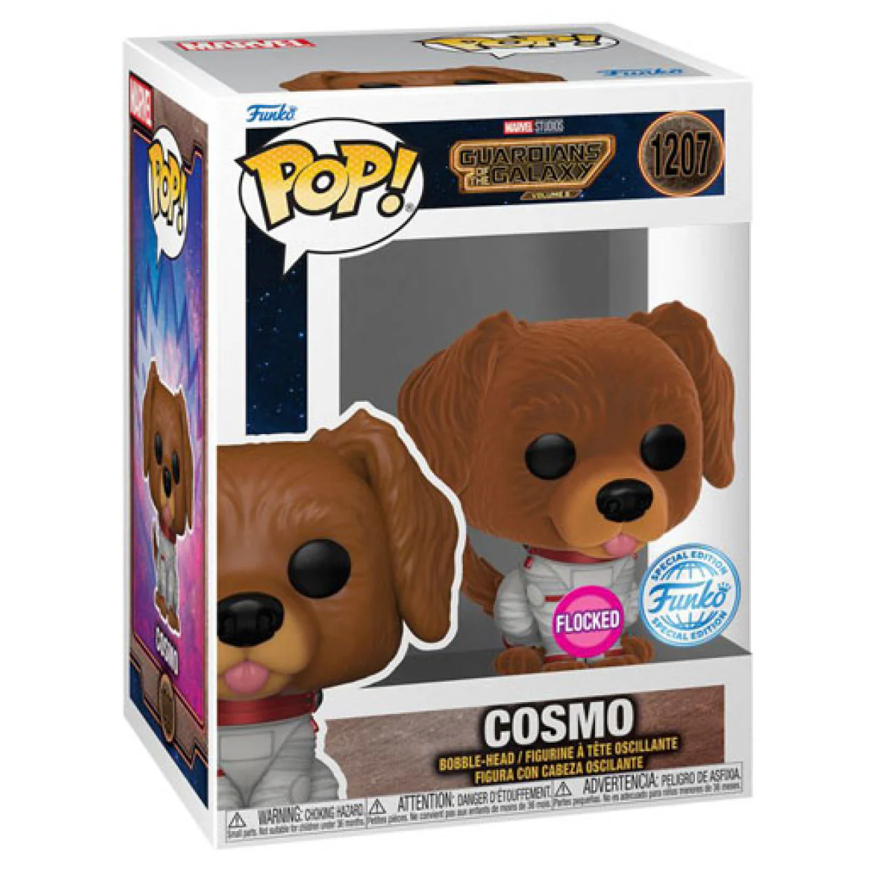 Guardians of the Galaxy: Volume 3 - Cosmo US Exclusive Flocked Pop! Vinyl - Image 2