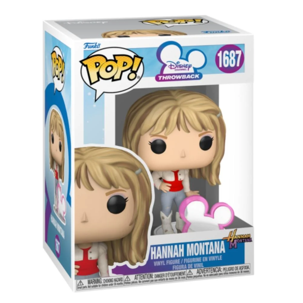 Hannah Montana - Hannah Montana with Disney Channel Logo Pop! Vinyl - Image 2