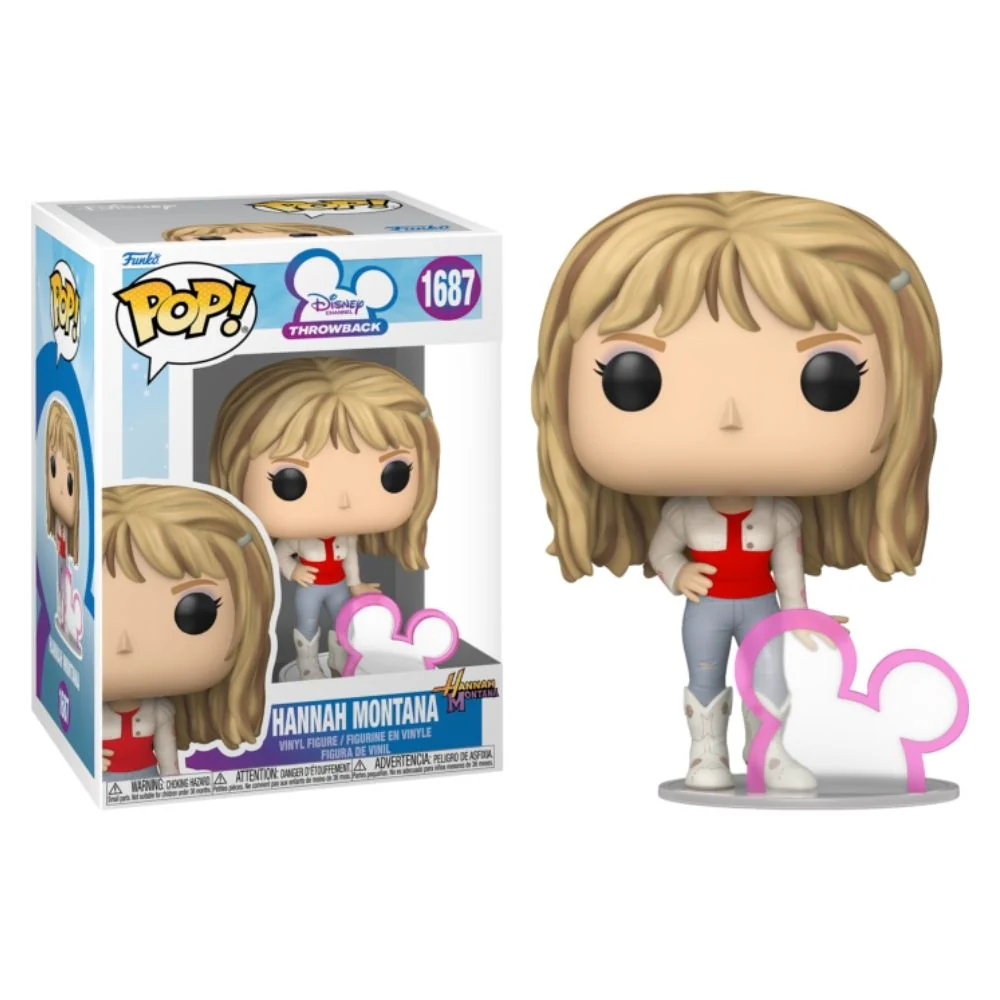 Hannah Montana - Hannah Montana with Disney Channel Logo Pop! Vinyl - Image 3