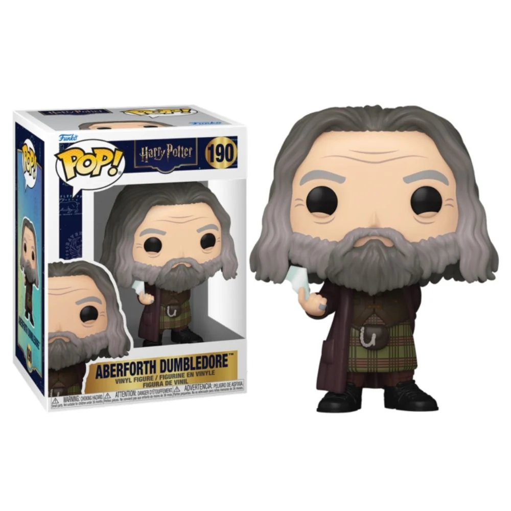 Harry Potter and the Deathly Hallows: Part 2 - Aberforth Dumbledore with Mirror Shard Pop! Vinyl - Image 3