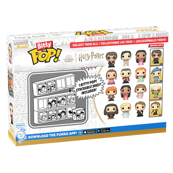 Harry Potter: Goblet of Fire - Ron Bitty Pop! Vinyl 4 Pack - Image 2