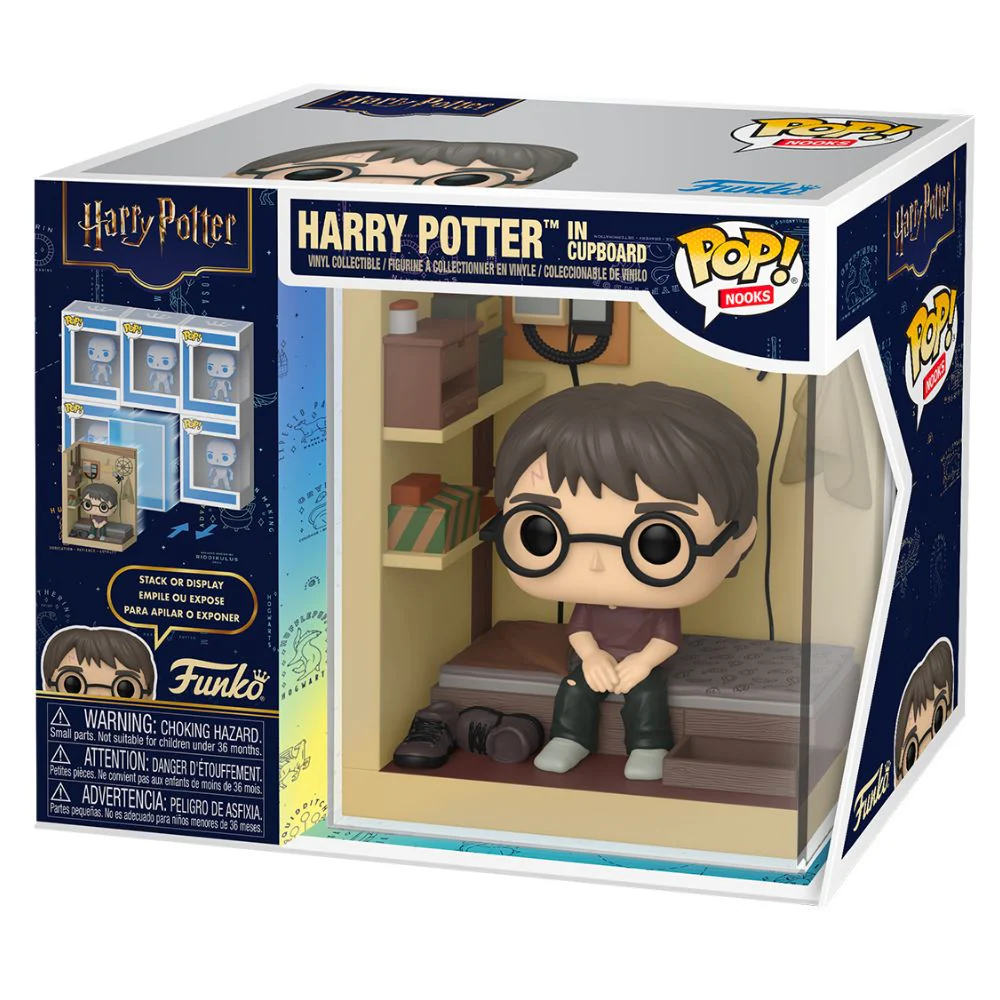 Harry Potter - Harry Potter in Cupboard Pop! Nook Vinyl - Image 2