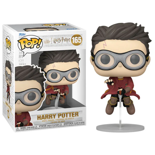 Harry Potter and the Prisoner of Azkaban - Harry Potter with Nimbus 2000 Pop! Vinyl - Image 3