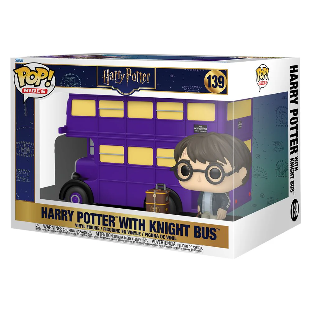 Harry Potter - Harry Potter with Knight Bus Pop! Rides Vinyl - Image 2