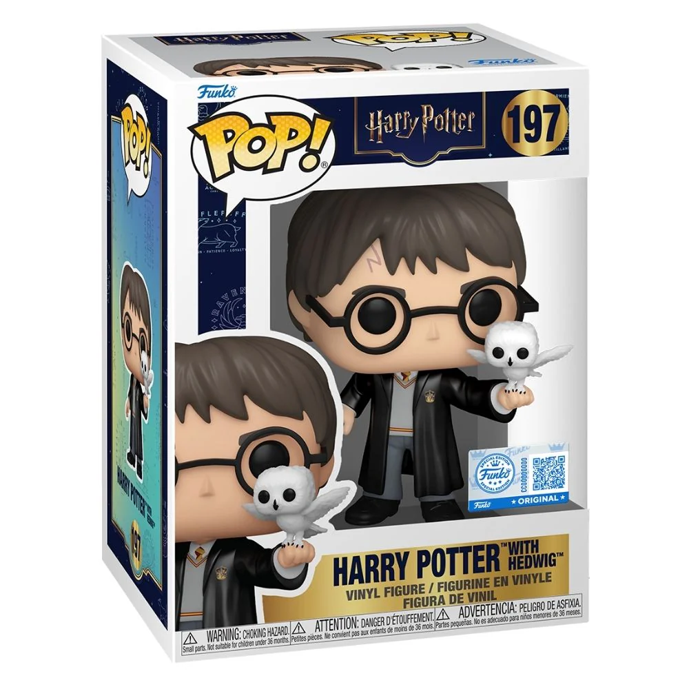 Harry Potter - Harry with Hedwig US Exclusive Pop! Vinyl - Image 2