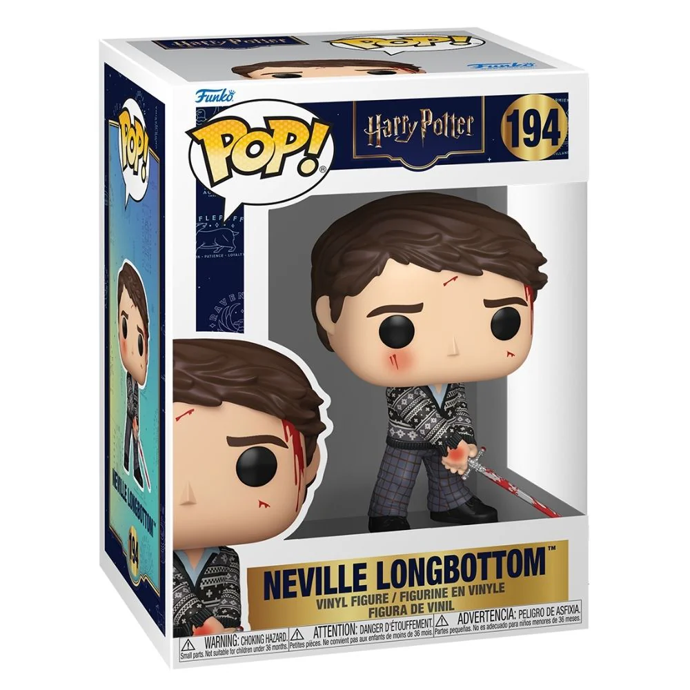 Harry Potter and the Deathly Hallows: Part 2 - Neville Longbottom with Sword of Gryffindor Pop! Vinyl - Image 2