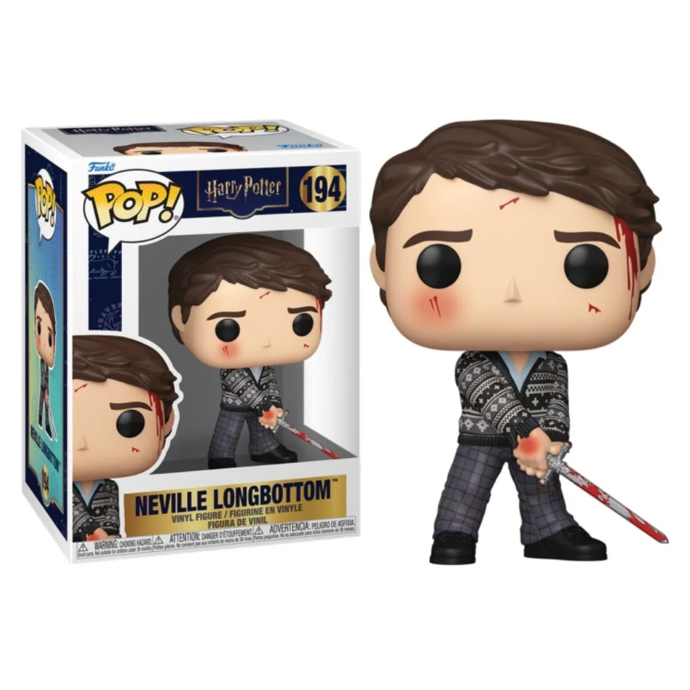 Harry Potter and the Deathly Hallows: Part 2 - Neville Longbottom with Sword of Gryffindor Pop! Vinyl - Image 3