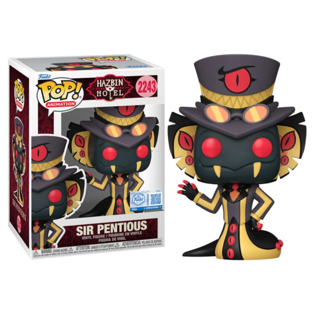 Hazbin Hotel - Sir Pentious US Exclusive Pop! Vinyl - Image 3