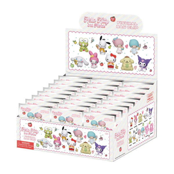 Hello Kitty - 3D Foam Bag Clips S5 (1 Unit) - Image 2