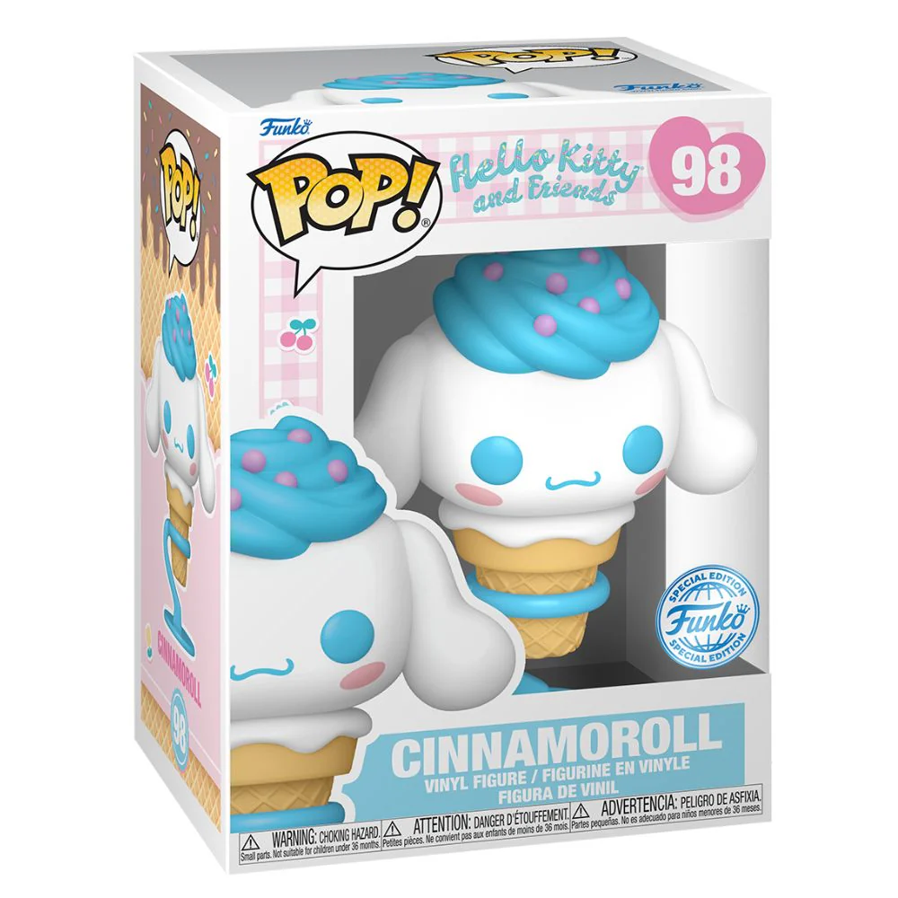 Hello Kitty - Cinnamoroll as Ice Cream Cone US Exclusive Pop! Vinyl - Image 2