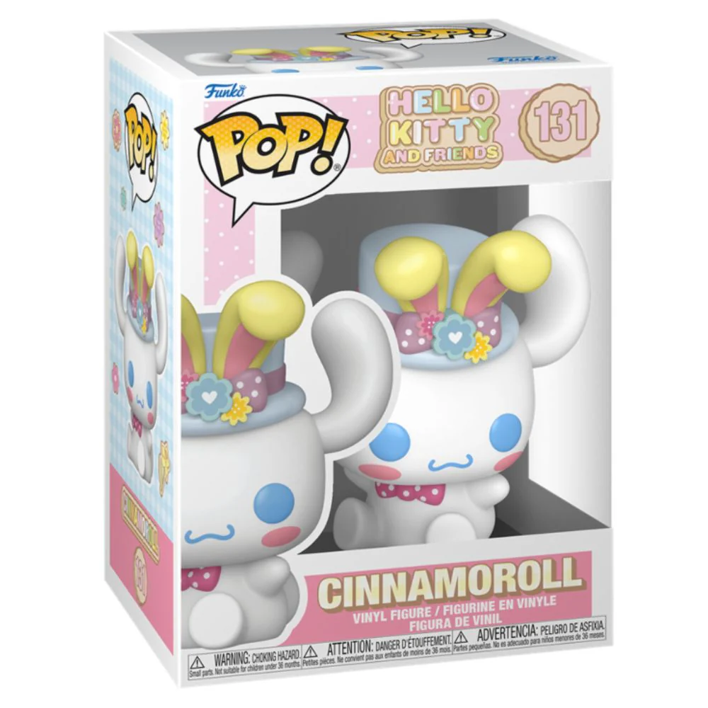 Hello Kitty & Friends - Cinnamoroll with Bunny Ears Pop! Vinyl - Image 2