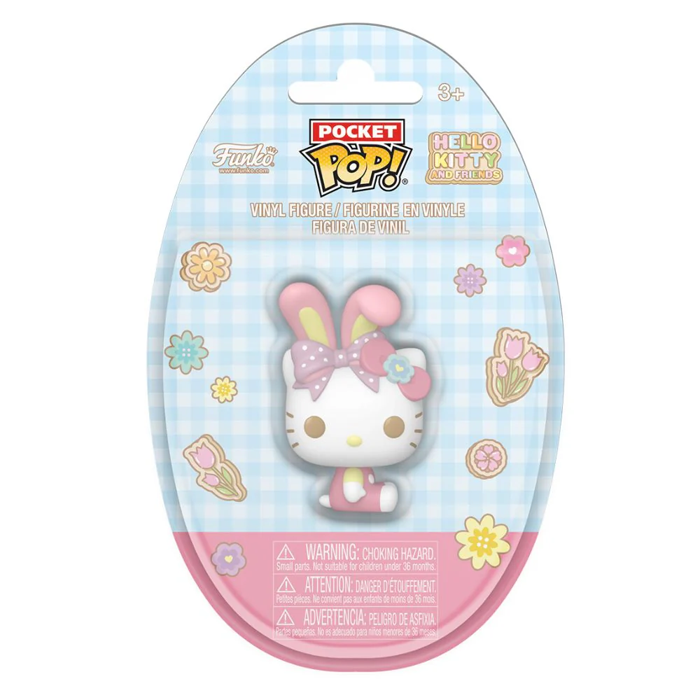 Hello Kitty & Friends - Hello Kitty with Bunny Ears Pocket Pop! Vinyl - Image 2