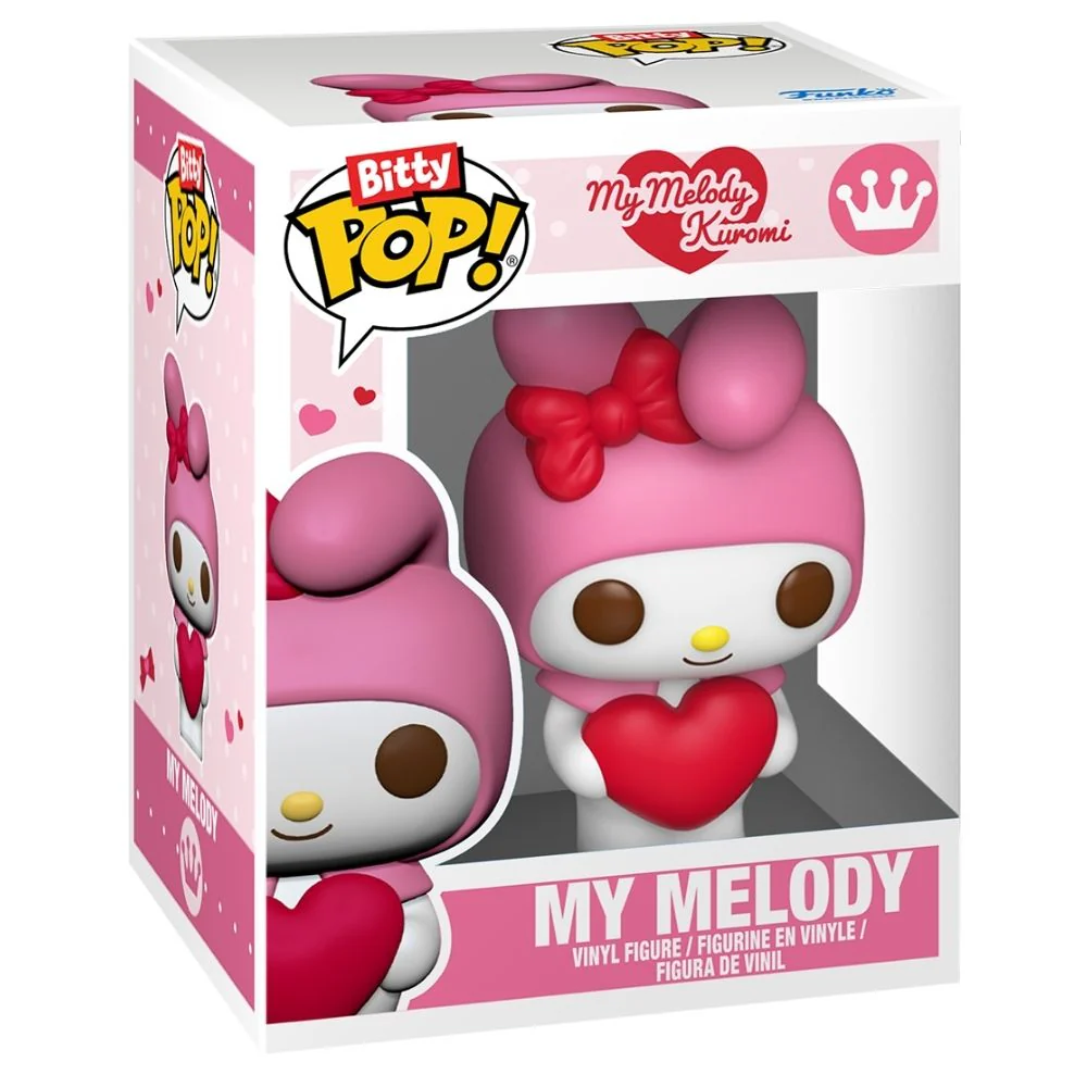 Hello Kitty & Friends - My Melody & Kuromi Valentine Bitty Pop! Vinyl Bouquet - Image 3