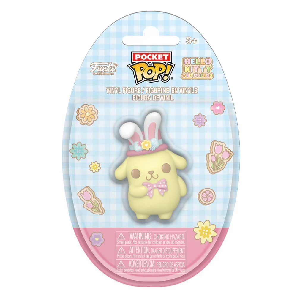 Hello Kitty & Friends - Pompompurin with Bunny Ears Pocket Pop! Vinyl - Image 2