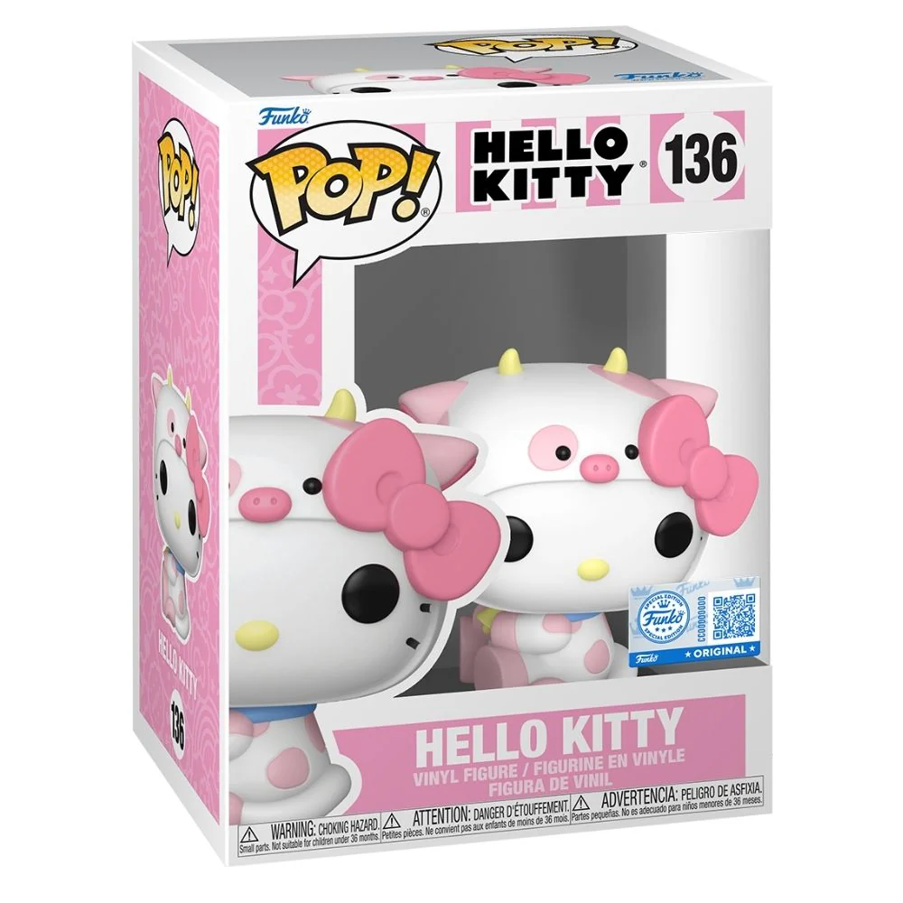 Hello Kitty & Friends - Hello Kitty (Cow Cosplay) Pop! Vinyl - Image 2