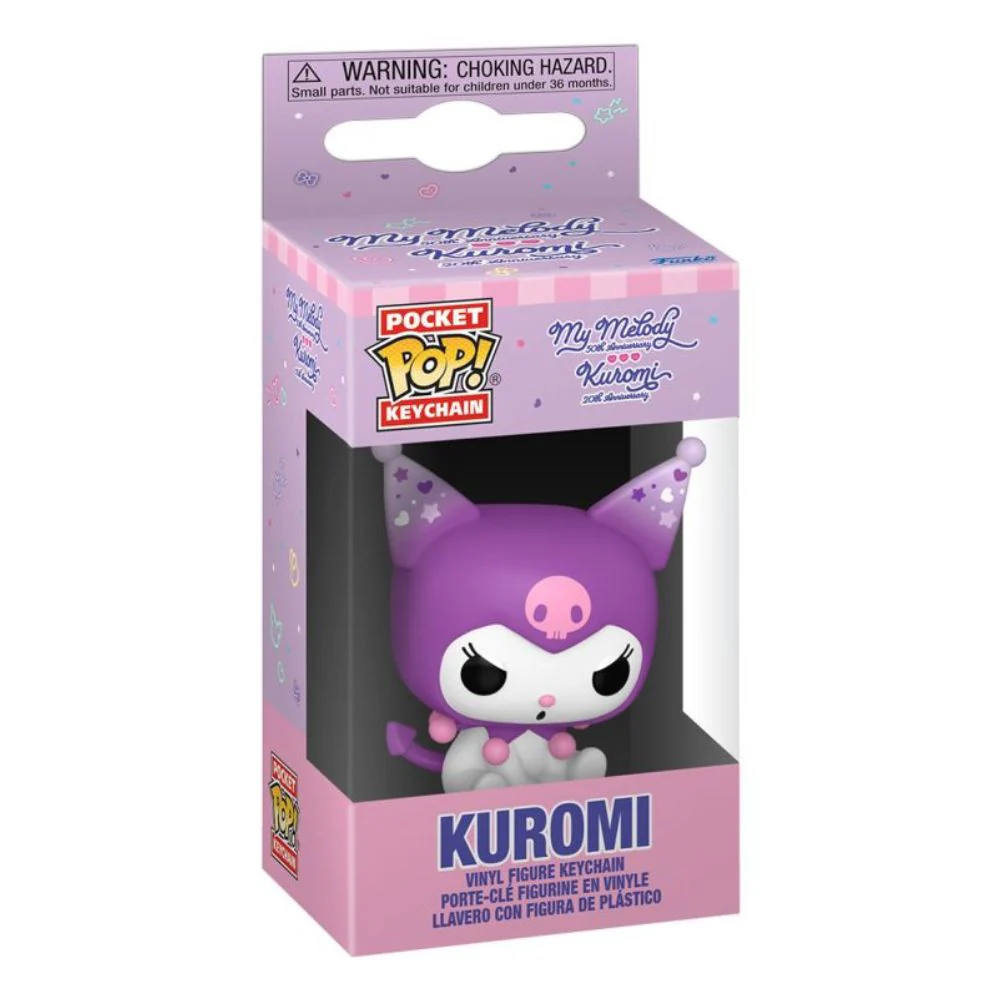 Hello Kitty & Friends - Kuromi 20th Anniversary Pocket Pop! Keychain - Image 2