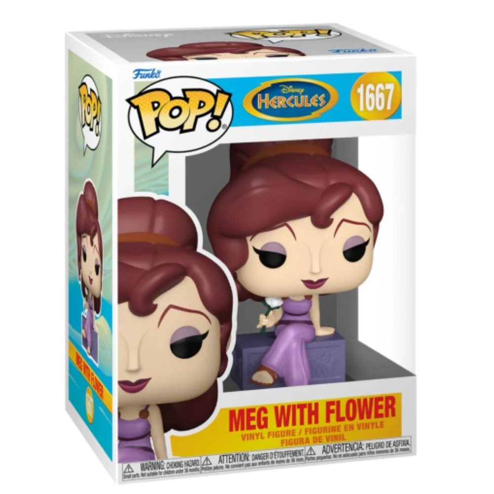 Hercules (1997) - Meg with Flower Pop! Vinyl - Image 2