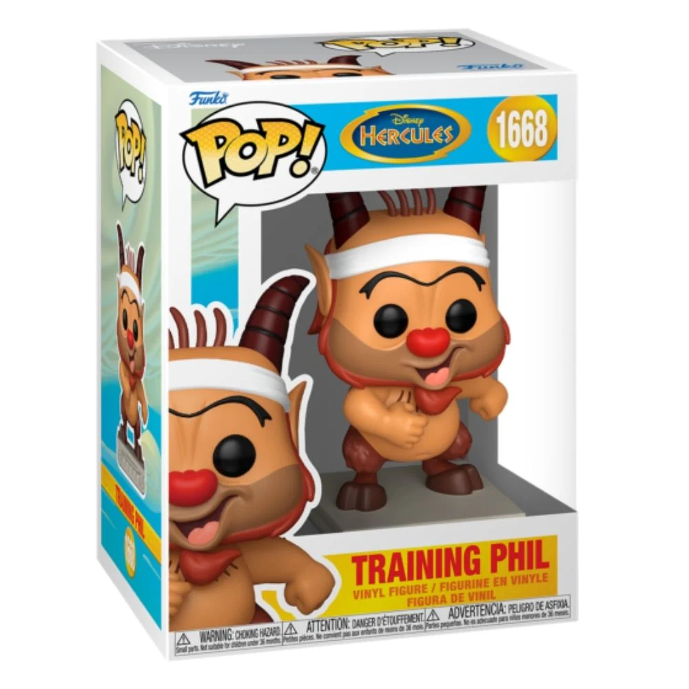 Hercules (1997) - Training Phil Pop! Vinyl - Image 2
