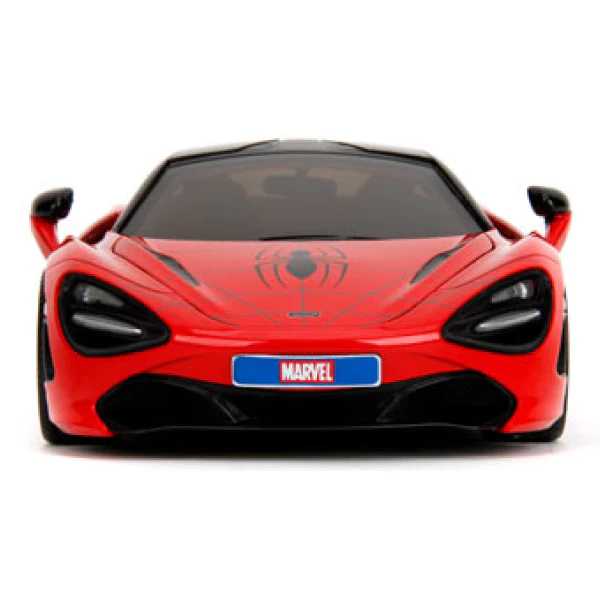 Hollywood Rides - Spider-Man with McLaren 720S 1:24 Scale Diecast Vehicle Set - Image 6