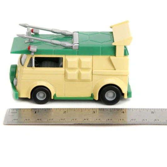 Hollywood Rides - Teenage Mutant Ninja Turtles Party Wagon 1:32 Scale Diecast Vehicle - Image 11