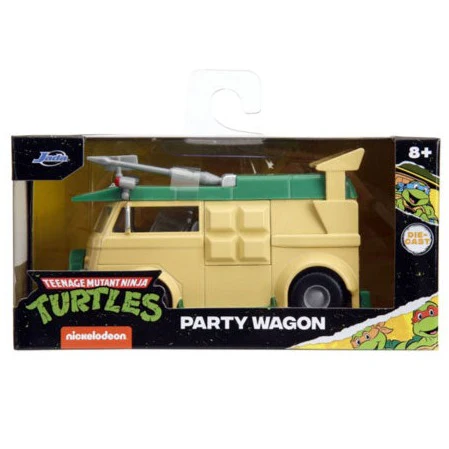 Hollywood Rides - Teenage Mutant Ninja Turtles Party Wagon 1:32 Scale Diecast Vehicle - Image 12