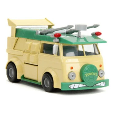 Hollywood Rides - Teenage Mutant Ninja Turtles Party Wagon 1:32 Scale Diecast Vehicle - Image 2