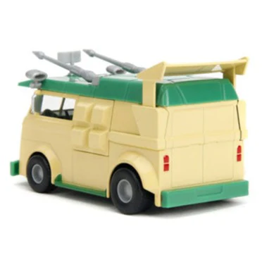 Hollywood Rides - Teenage Mutant Ninja Turtles Party Wagon 1:32 Scale Diecast Vehicle - Image 3