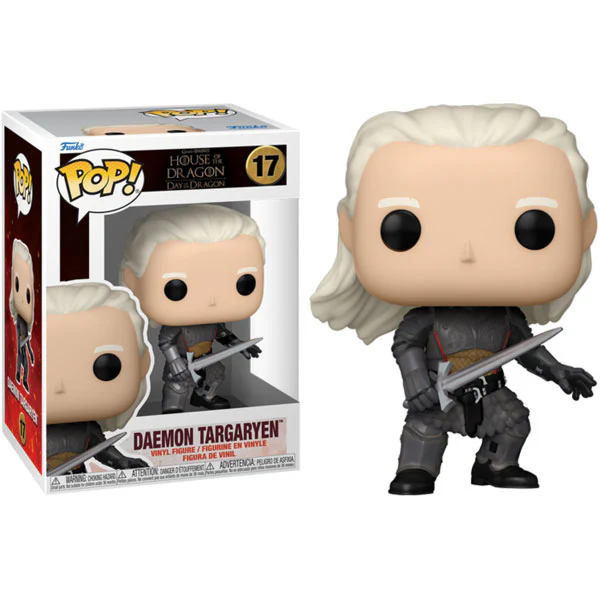 Game of Thrones: House of the Dragon - Daemon Targaryen with Dark Sister Pop! Vinyl - Image 3