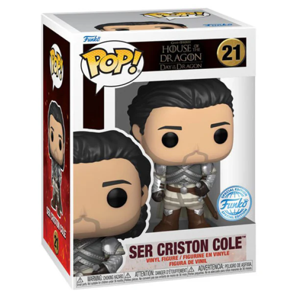 Game of Thrones: House of the Dragon - Ser Criston Cole US Exclusive Pop! Vinyl - Image 2