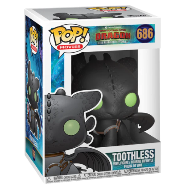 How to Train Your Dragon 3 - The Hidden World - Toothless Pop! Vinyl - Image 2