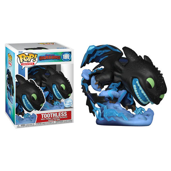 How to Train Your Dragon - Toothless with Lightning US Exclusive Pop! Vinyl Premium - Image 3