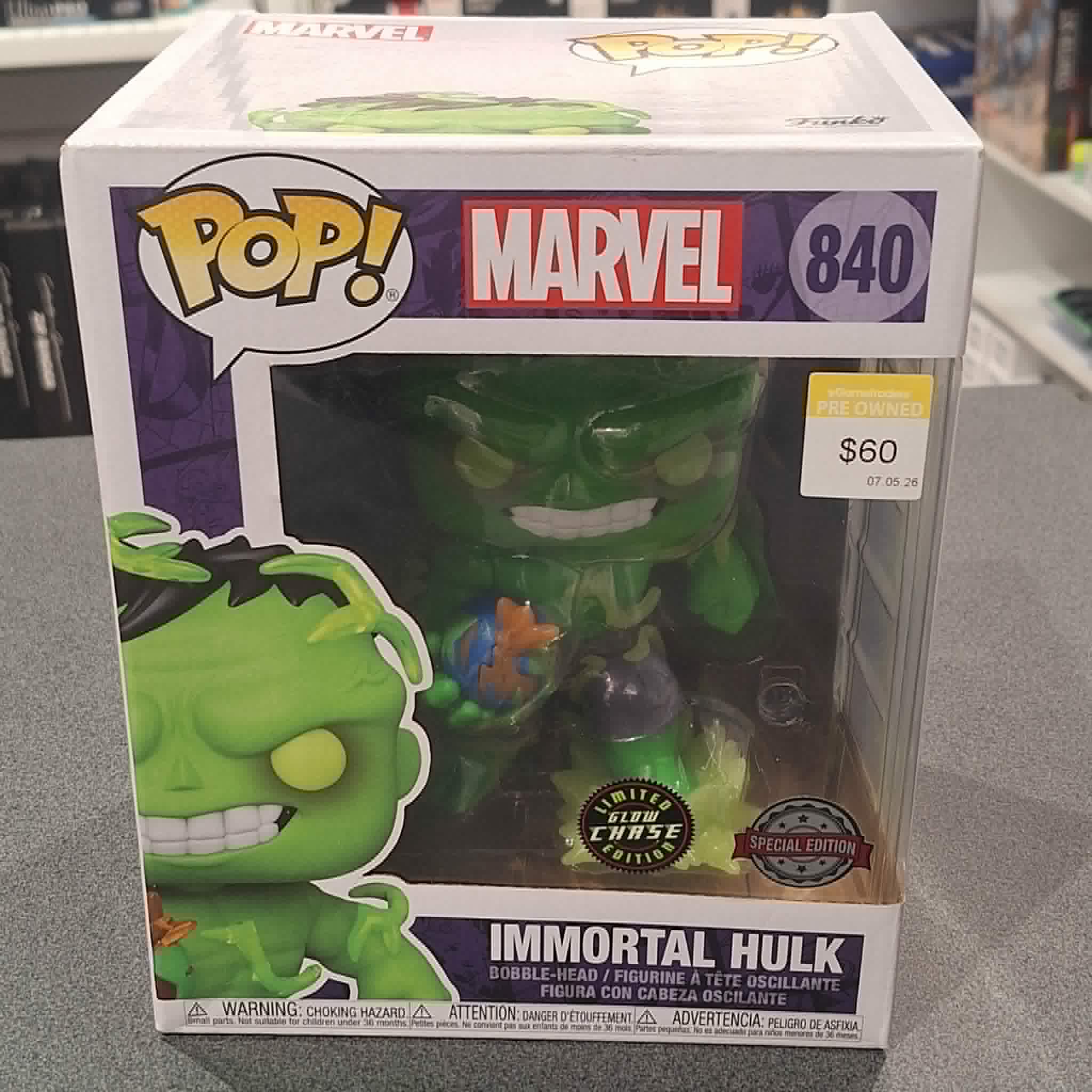 Hulk - Immortal Hulk 6 Inch US Exclusive CHASE Pop! Vinyl