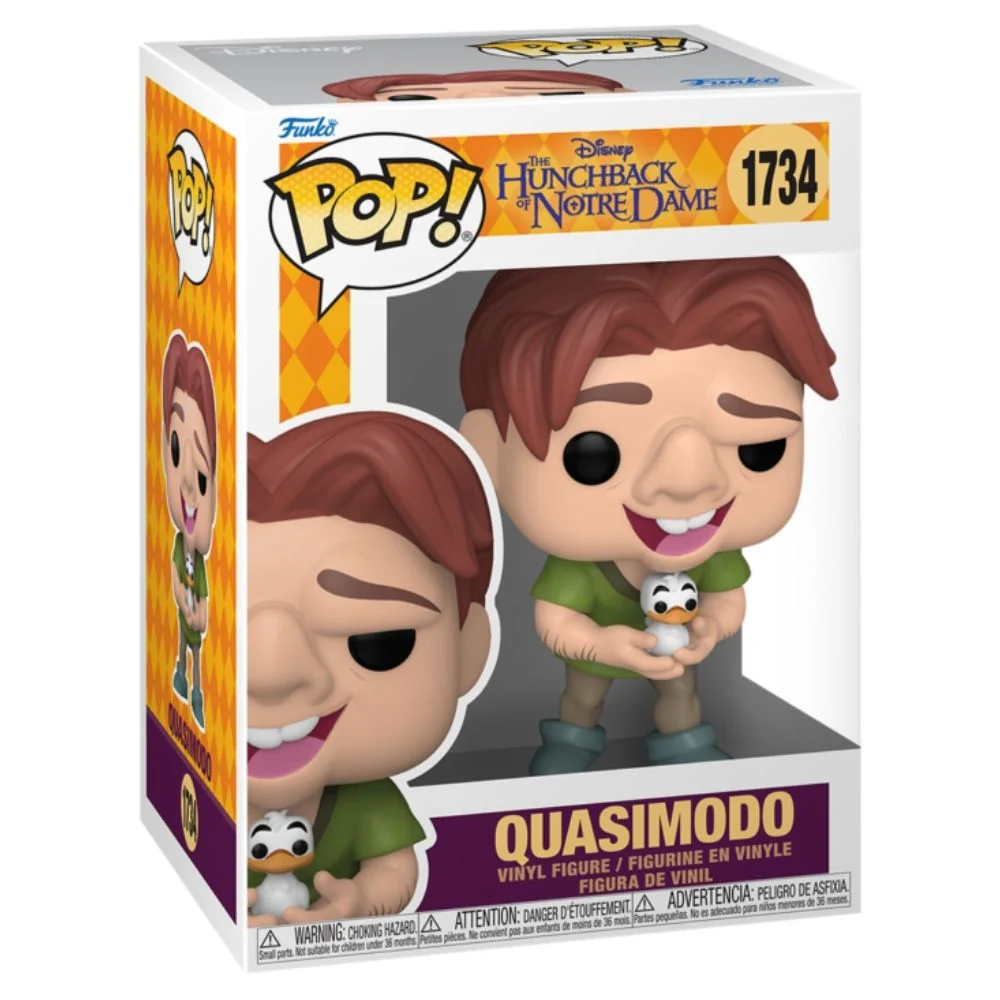 Hunchback of Notre Dame - Quasimodo with Bird Pop! Vinyl - Image 2