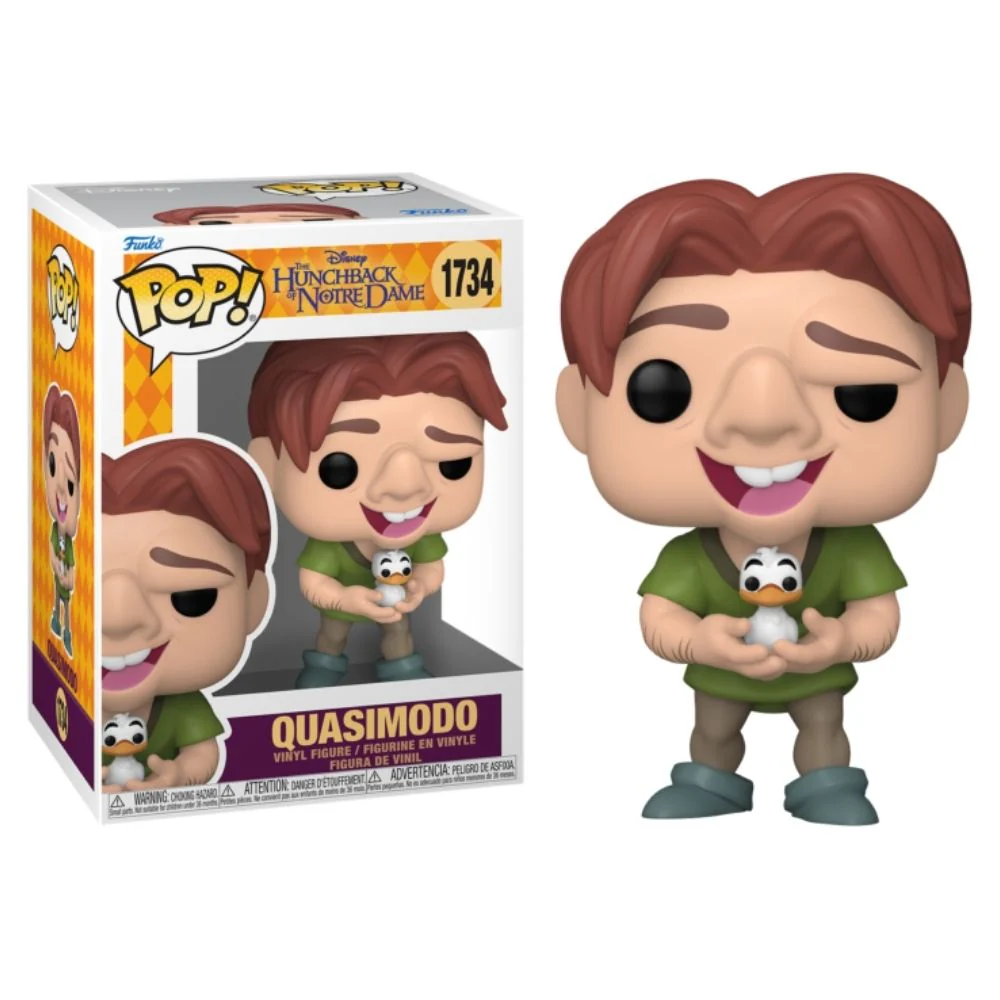 Hunchback of Notre Dame - Quasimodo with Bird Pop! Vinyl - Image 3