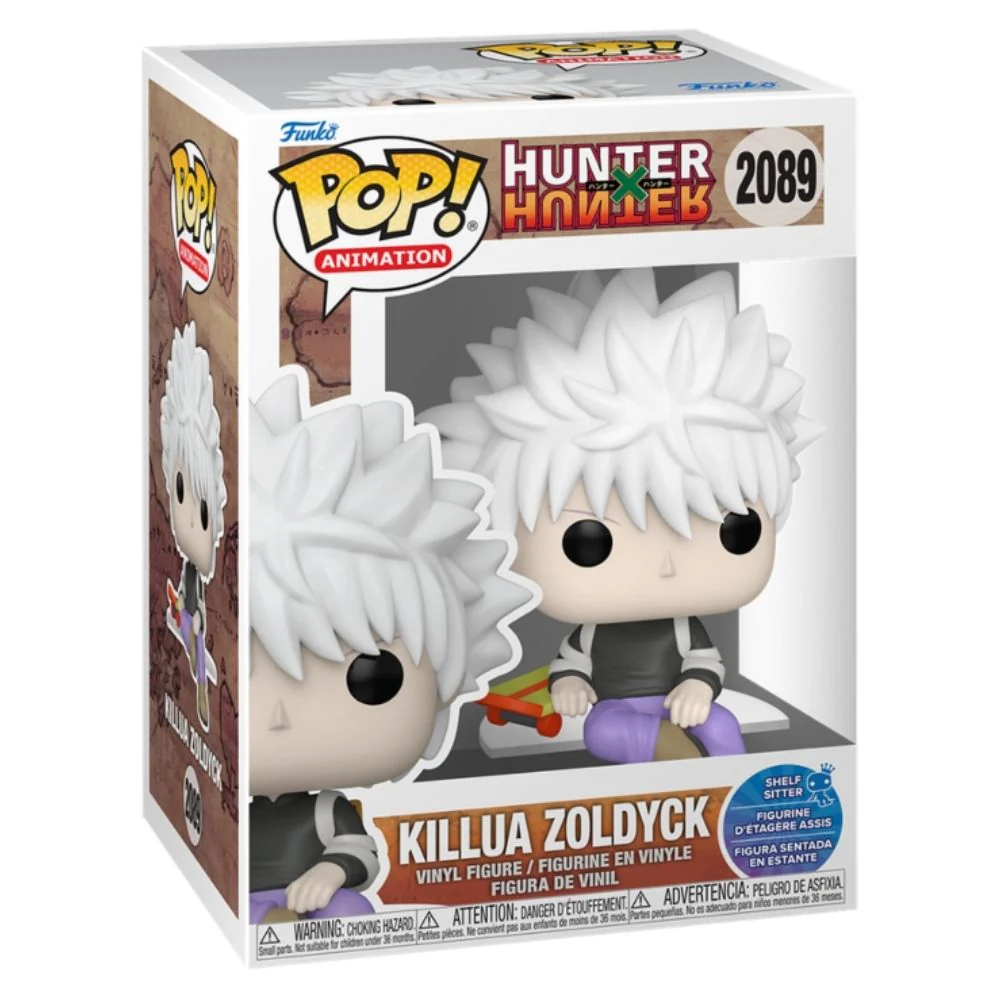 Hunter x Hunter - Killua Zoldyck Pop! Shelf Sitter Vinyl - Image 2