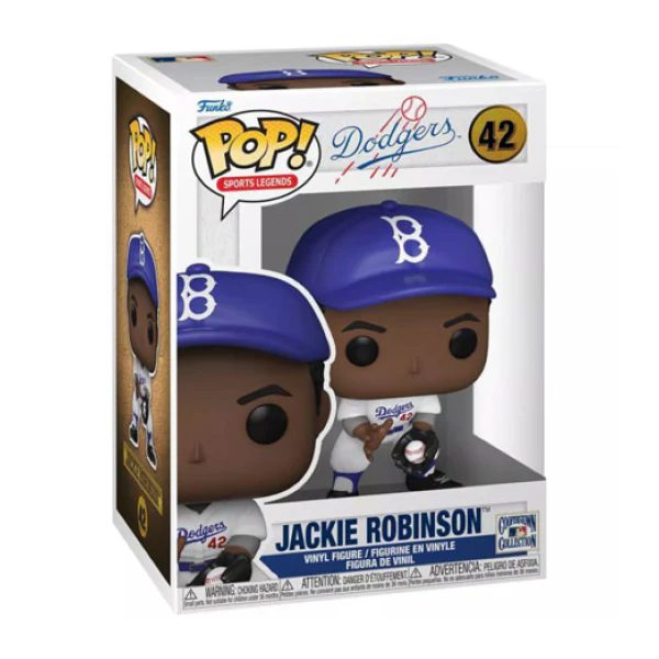 Icons - Jackie Robinson Pop! Vinyl - Image 2