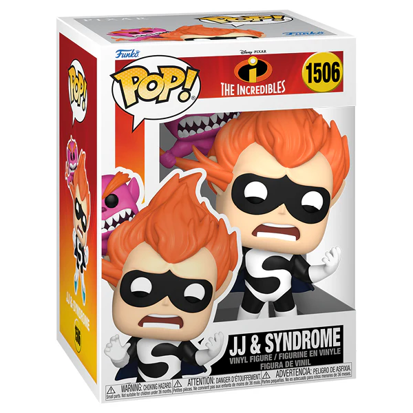 Incredibles: 20th Anniversary - Jack Jack & Syndrome Pop! Premium - Image 2