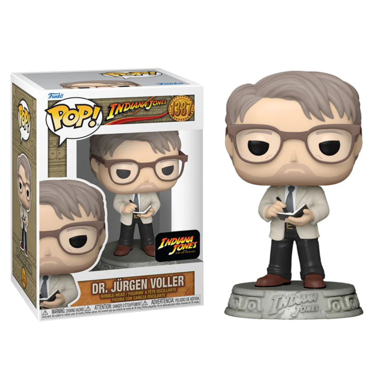 Indiana Jones and the Dial of Destiny (2023) - Dr. Jurgen Voller Pop! Vinyl - Image 3
