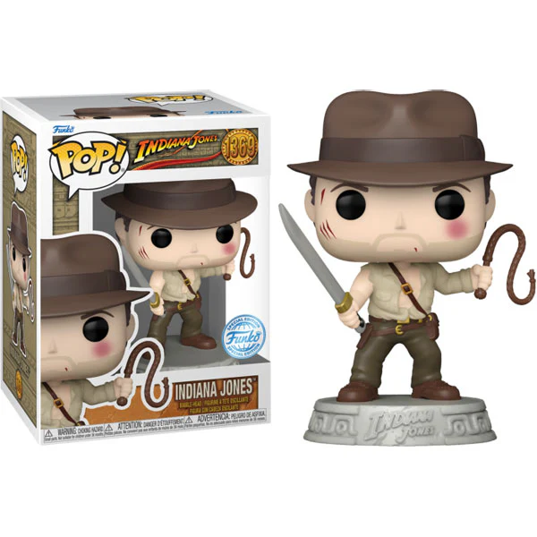 Indiana Jones and the Temple of Doom - Indiana Jones (with Whip) Pop! Vinyl - Image 3