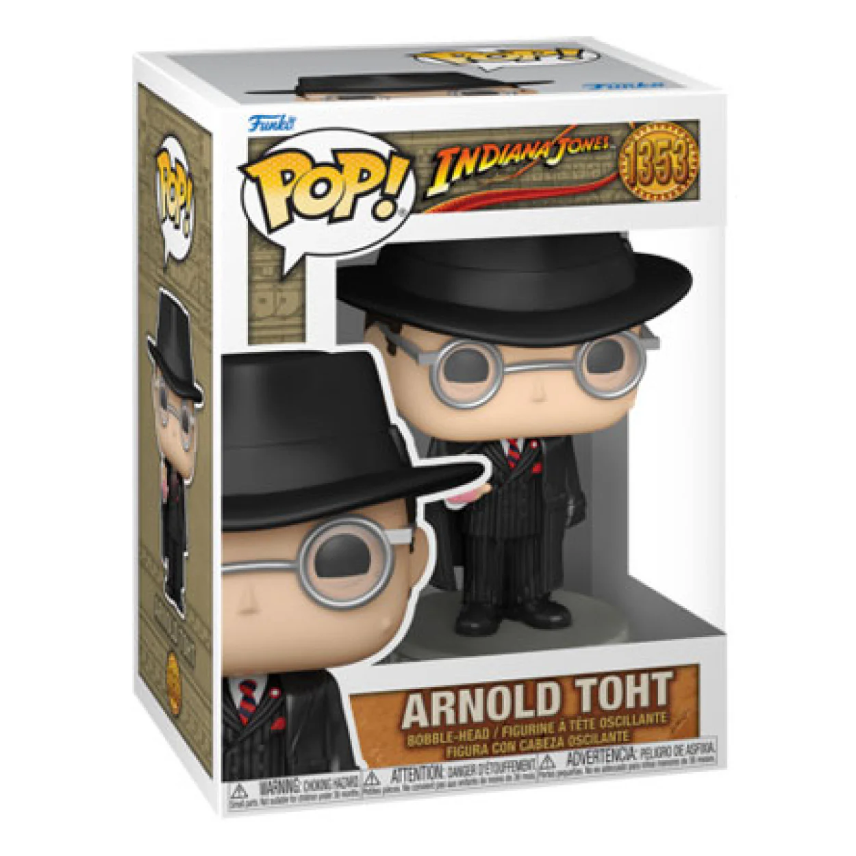 Indiana Jones: Raiders of the Lost Ark - Arnold Toht Pop! Vinyl - Image 2