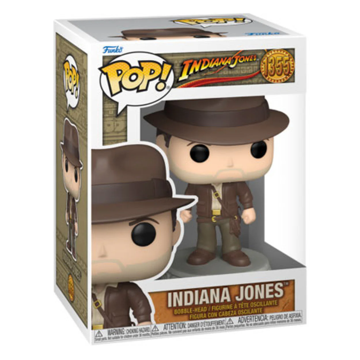 Indiana Jones: Raiders of the Lost Ark - Indiana w/jacket Pop! Vinyl - Image 2