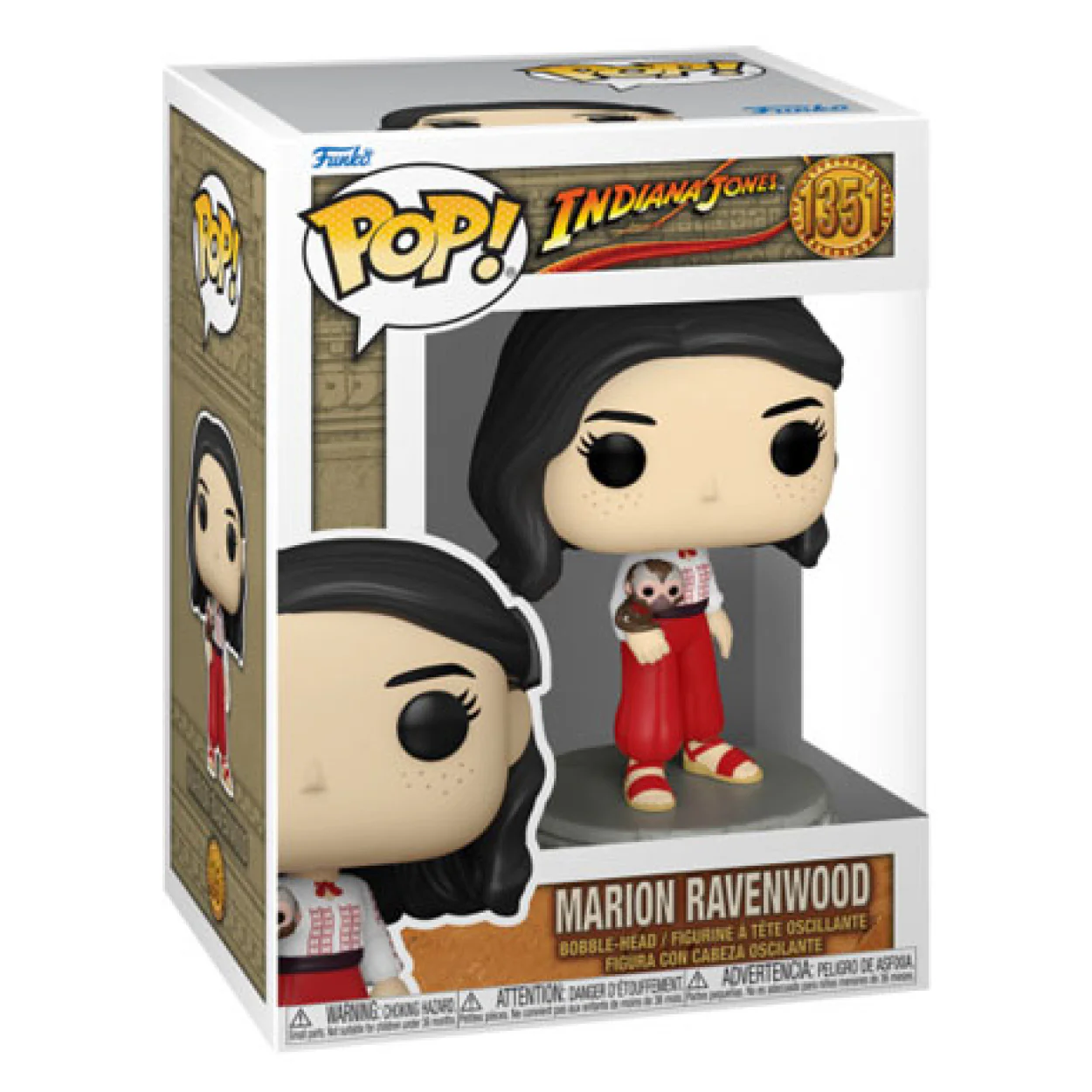 Indiana Jones: Raiders of the Lost Ark - Marion Ravenwood Pop! Vinyl - Image 2